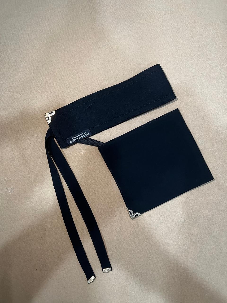 Saudi Niqab 4 Clips 5 x 12